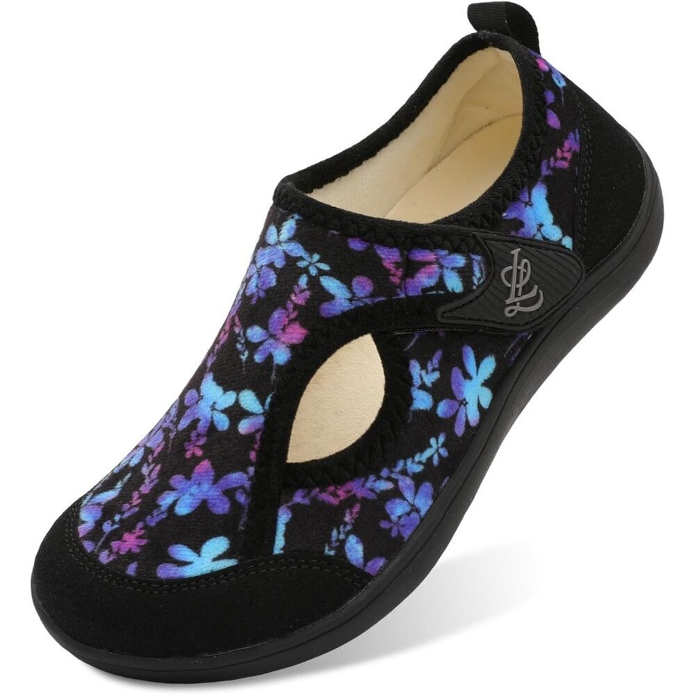 〽️Women's Slippers Butterfly Adjustable Arthritis House Shoes Hook and Loop